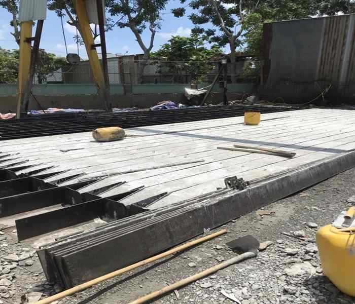 Ép cọc 200x200 thép việt úc,giá rẻ,trọn gói
