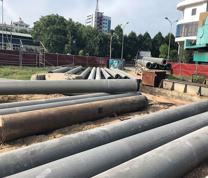 Ép cọc bê tông nhà cao tầng,giá rẻ,trọn gói