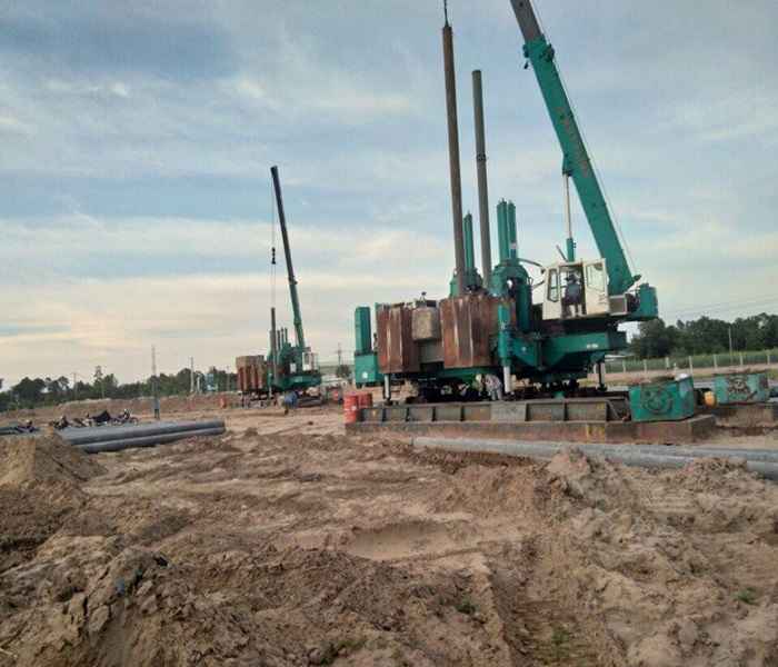 Ép cọc bê tông tại Hậu Giang,trọn gói