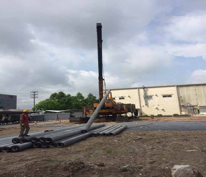 Ép cọc ly tâm D300,tại huyện Nhà Bè,trọn gói,giá rẻ