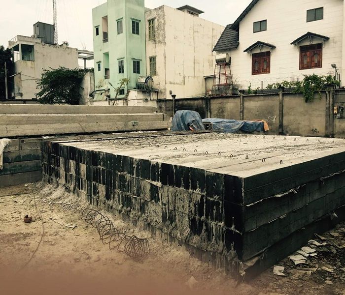 Ép cọc bê tông tại huyện Thủ Thừa-Long An