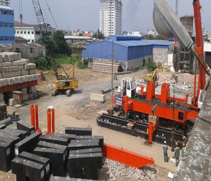 Ép cọc bê tông tại trà vinh,trọn gói,giá rẻ