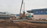 Ép cọc bê tông nhà cao tầng