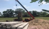 Ép cọc 250x250 tại huyện Đức Hòa - Long An