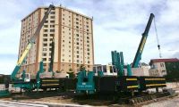 Ép cọc bê tông tại Tiền Giang