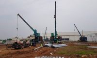 Ép cọc 350x350 tại huyện Thạnh Hóa - Long An