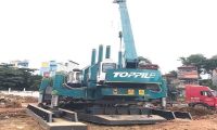 Ép cọc ly tâm D300 tại huyện Bình Chánh