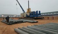 Ép cọc bê tông tại huyện Cần Giuộc - Long An